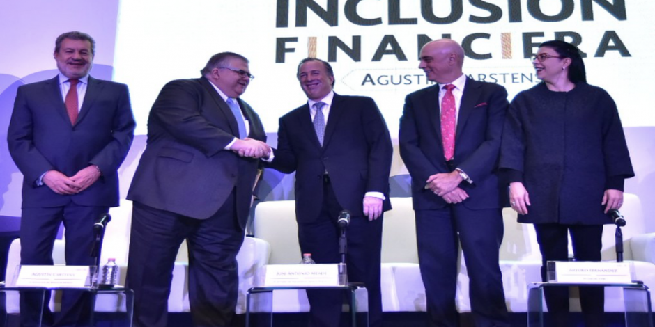 SHCP presenta la Primera Cátedra de Inclusión Financiera Agustín Carstens