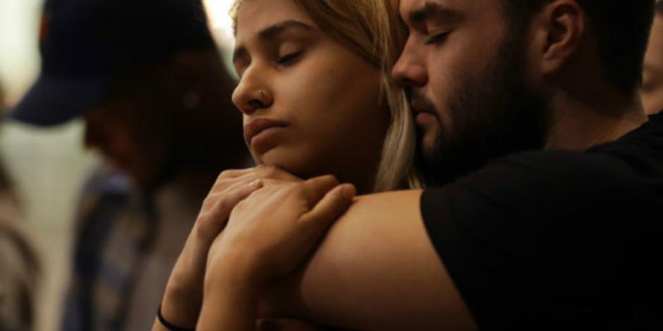 Familiares lloran a víctimas del tiroteo en Las Vegas