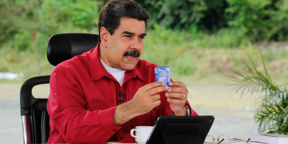 Maduro anuncia que va por la reelección en 2018
