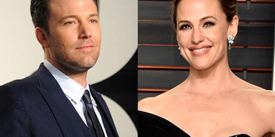 Jennifer Garner pide el divorcio a Ben Affleck