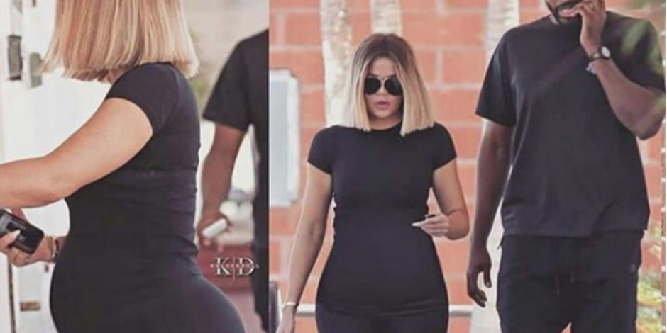 Khloé Kardashian presume pancita tras confirmar embarazo