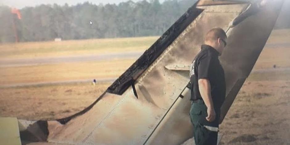 Mueren 4 personas al estrellarse avioneta en Florida
