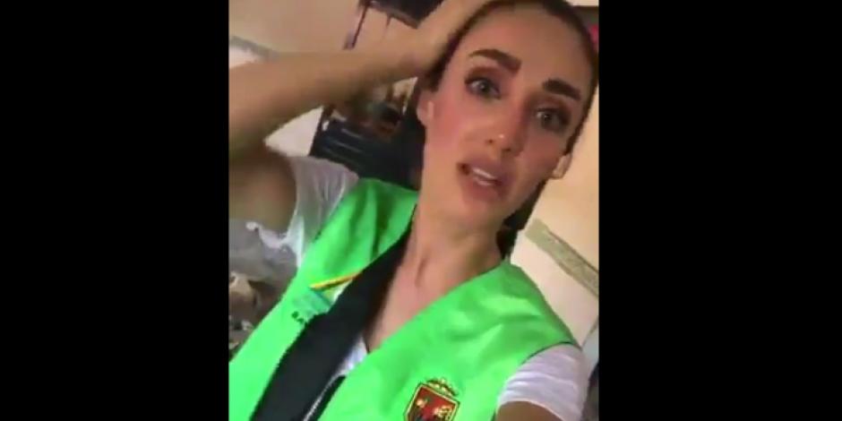 Anahí pide disculpas por video en Twitter