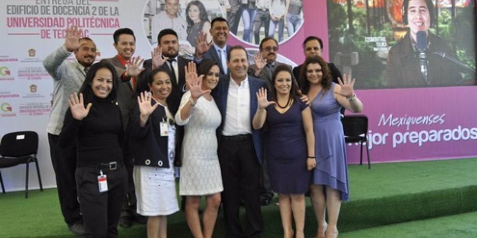 El Estado de México se consolida como ejemplo en educación, afirma Eruviel Ávila