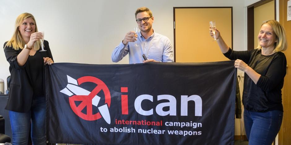 Iniciativa contra armas nucleares gana el Nobel de la Paz