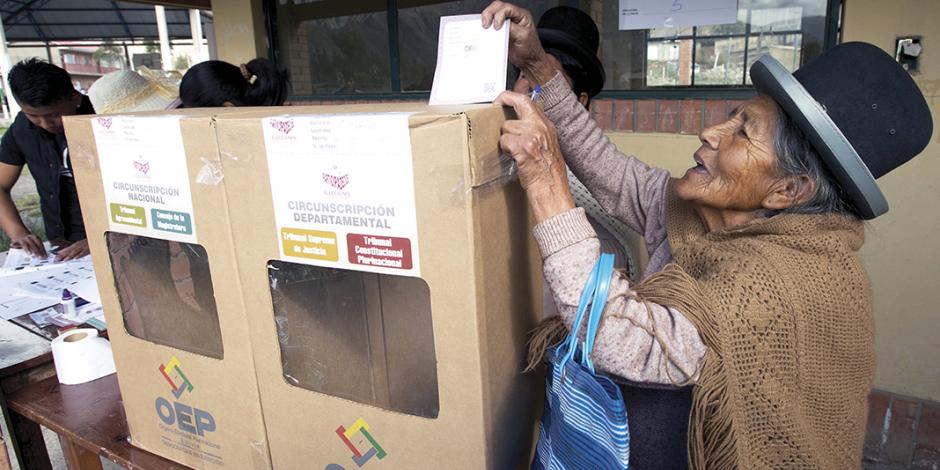 Votos nulos definen judiciales en Bolivia