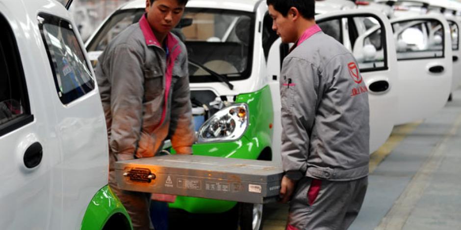 Segmento de vehículos eléctricos sube como la espuma en China