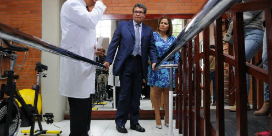 Monreal reabre centro de terapia física en la Cuauhtémoc