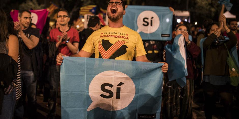 Sólo 42% del padrón catalán salió a votar; el 38%, a favor de la independencia