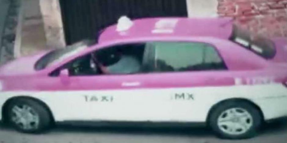 Cámaras graban a otro taxista que agrede a una joven en Tlalpan