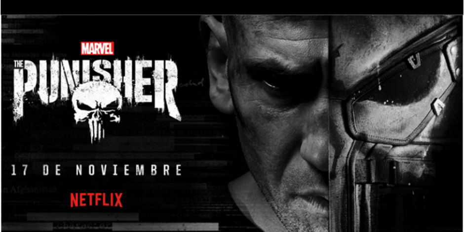 Devela Netflix fecha de estreno de su serie The Punisher