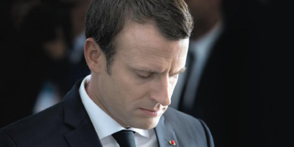 Ley laboral de Macron hunde su popularidad