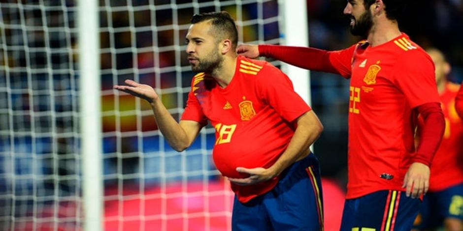 España aplasta 5-0 a Costa Rica en partido amistoso