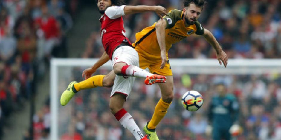 Arsenal vence 2-0 al Brighton; sube posiciones en Liga Inglesa