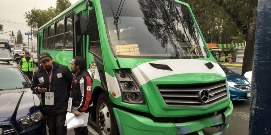 Sancionan a 54 unidades de transporte público en Xochimilco