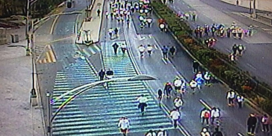 Carrera atlética provoca cierre de calles en zona de Chapultepec