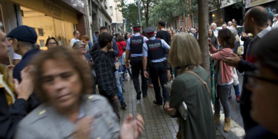 Ataques a la Guardia Civil en Cataluña dejan 33 agentes heridos