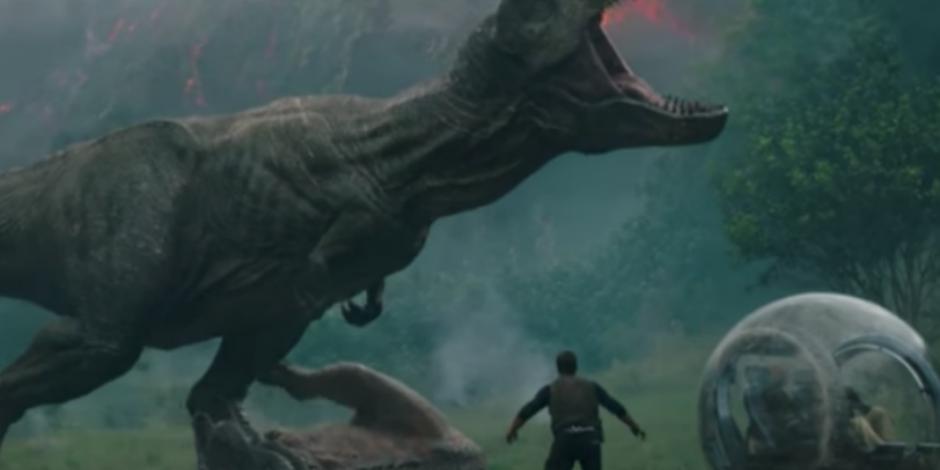 VIDEO: Regresa Jurassic World con la amenaza de un volcán activo