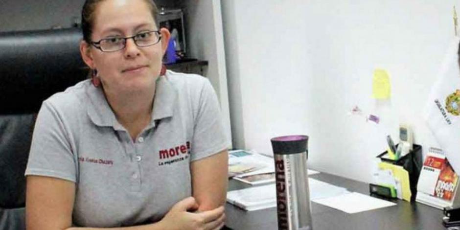 Sobrina de diputada de Morena insulta a reporteros por no aceptar pastel