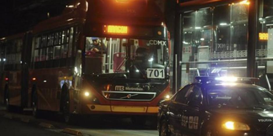 Caen otros dos presuntos ladrones de la Línea 6 del Metrobús