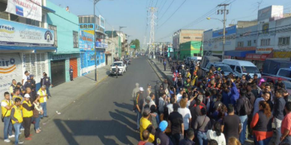 Tras balacera, impiden instalación de tianguis en Iztapalapa