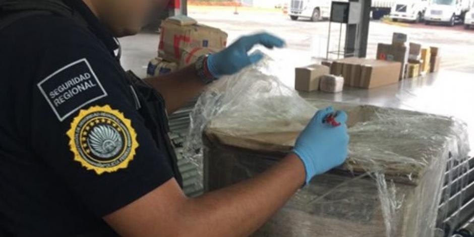 PF encuentra 23 kilos de mariguana en paquetería de Azcapotzalco