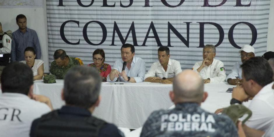 Osorio llama en Oaxaca a no dejar de ayudar