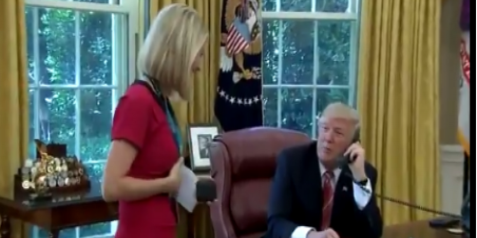 VIDEO: Este es el vergonzoso momento que Trump hizo pasar a una reportera irlandesa