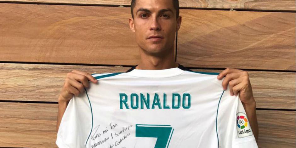 Cristiano Ronaldo cumplió sueño de niño que murió en sismo
