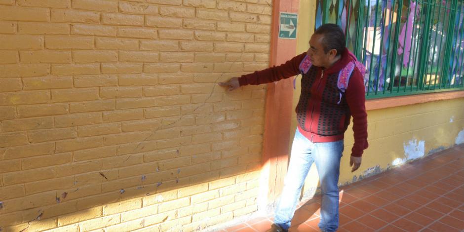 Sismo deja daños en 76 escuelas de la CDMX; suspenden clases en esos planteles