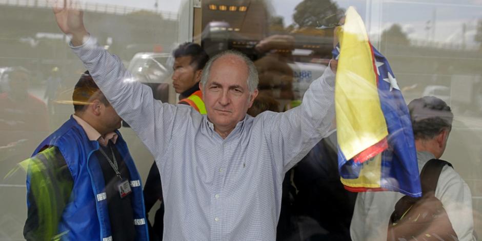 Antonio Ledezma, opositor venezolano escapa de arresto domiciliario