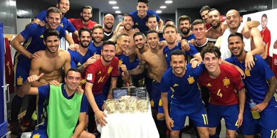 España sella su pase a Rusia, tras golear 3-0 a Albania