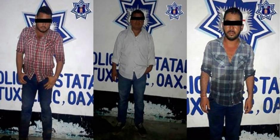 Detienen a 3 presuntos secuestradores en la Cuenca de Oaxaca