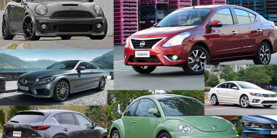 Éstos son los 10 autos más robados en México