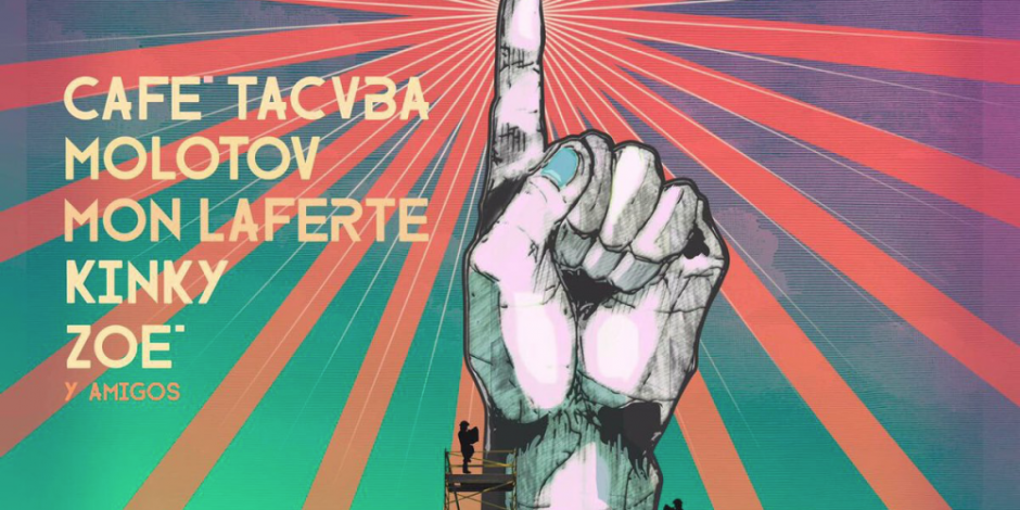 Amplifica, el concierto que unirá a Molotov, Café Tacvba y Zoé
