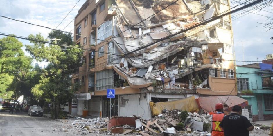 INTERACTIVO: Antes y después de edificios colapsados en CDMX