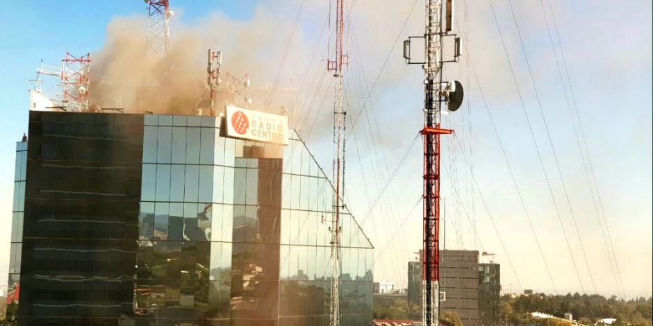 Radio Centro interrumpió transmisiones por incendio