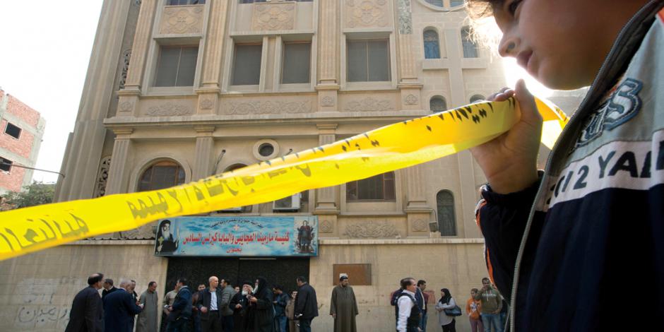 Ataque yihadista a una iglesia cristiana egipcia deja 9 muertos