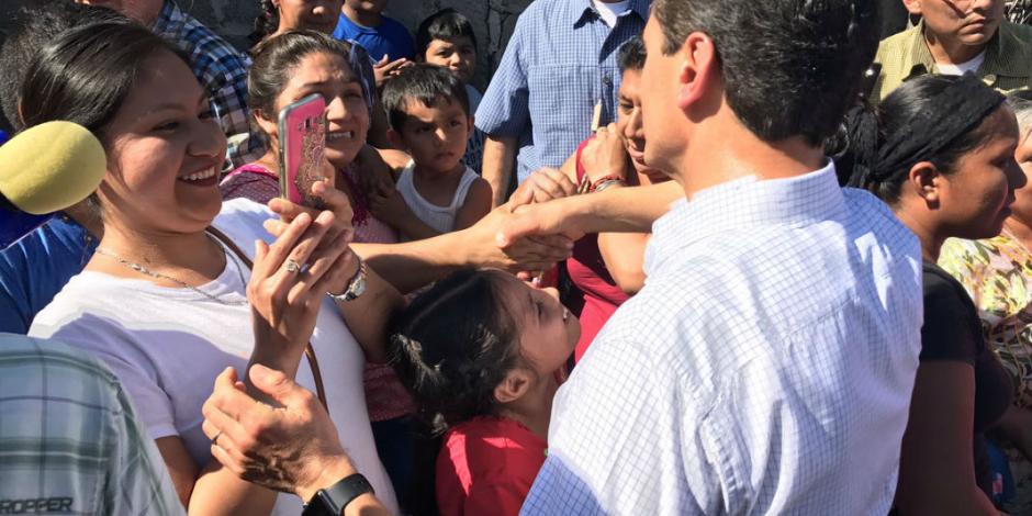 EPN viaja nuevamente a Oaxaca para supervisar apoyo a damnificados