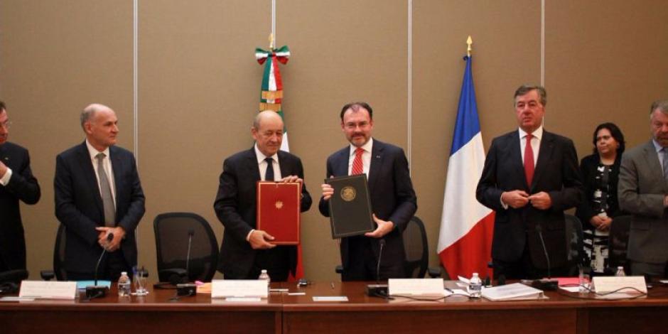 Destaca Videgaray proceso de modernización del TLC México-Europa