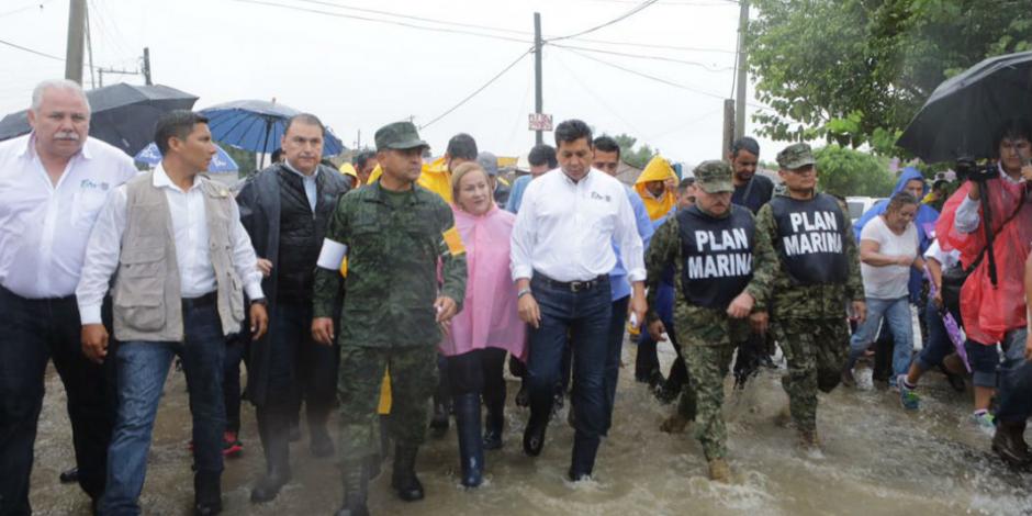 Declara Segob emergencia en Altamira por inundaciones