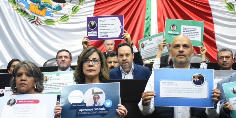 Diputados del Frente Ciudadano presentan iniciativa de austeridad