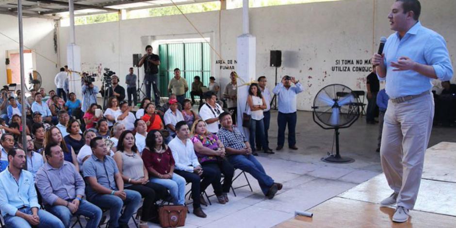 Acusa Moreno Valle que dirigentes del Frente acaparan el poder