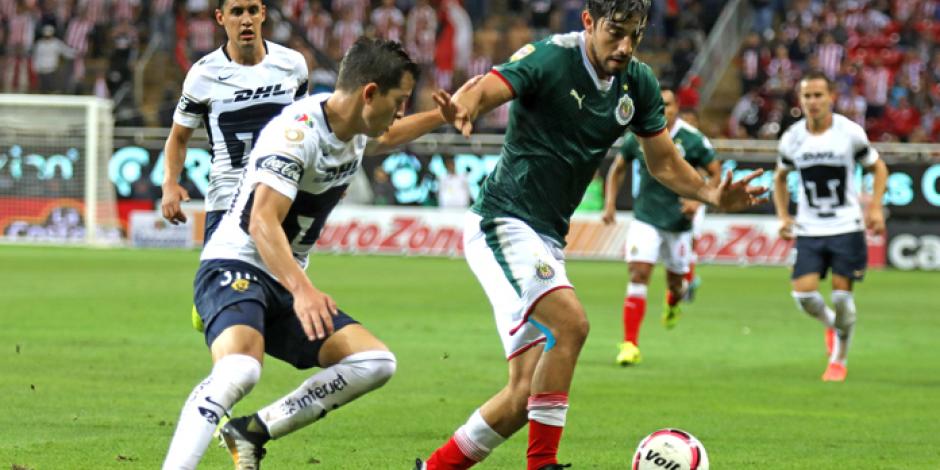 Pumas cumple 35 años sin poder ganarle a Chivas en Guadalajara