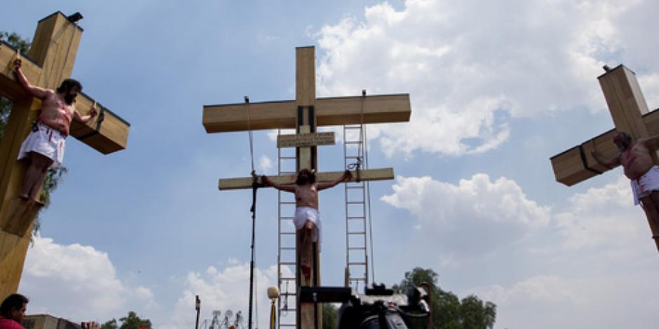 Jesús resucitó tres días después de ser crucificado en Viernes Santo