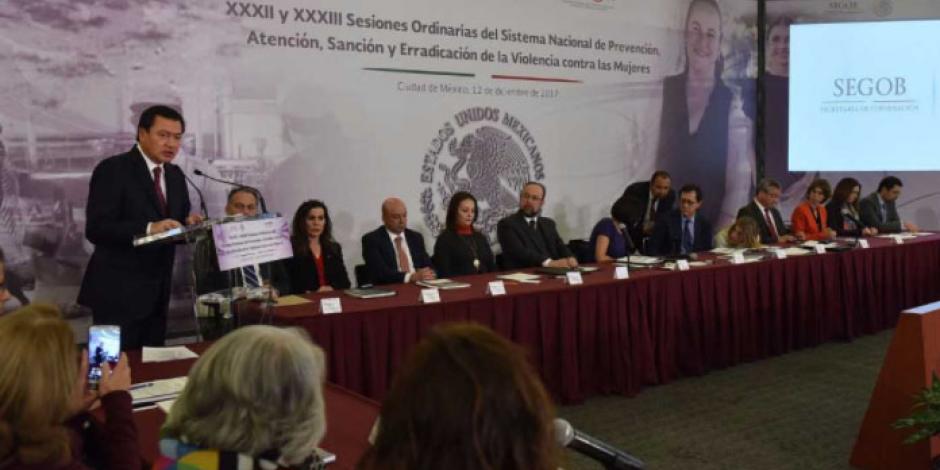 Continuará la lucha para erradicar violencia contra mujeres, advierte Osorio