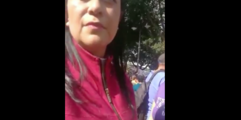 VIDEO: Documentan intolerancia de Morena en delegación Coyoacán
