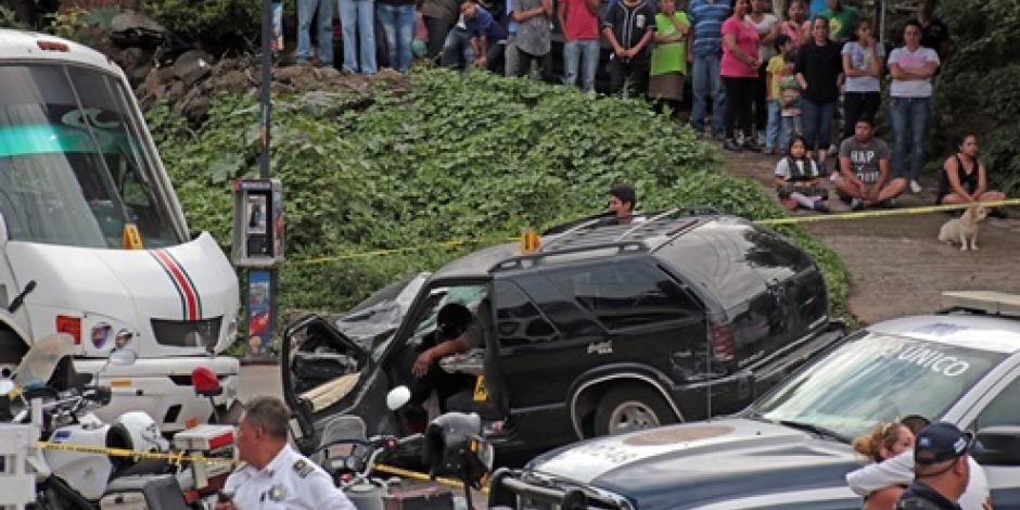 Accidente en la Cuernavaca-Tepoztlán deja un muerto y cinco heridos