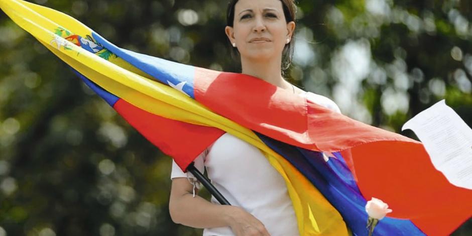“Régimen venezolano no va a entregar el poder": María Corina