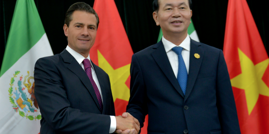 México, decidido a fortalecer relación bilateral con Vietnam, asegura EPN
